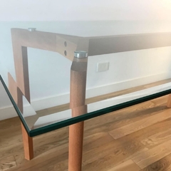 Mesa Estocolmo Vidrio 1.60 X 0.80 ENTREGA INMEDIATA - Cloel Muebles