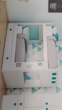 camas cucheta Linea Infinity CUADROS TODA BLANCA . ENTREGA INMEDIATA. PROMO CONTADO EFVO O TRANSFERENCIA - Cloel Muebles