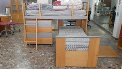 Cama Rinconera EKO - Linea Madera PREMIUM. GUATAMBU NATURAL O LACA. FABRICACION PROPIA