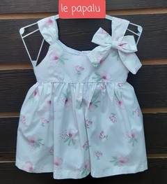 Vestido estampado flores