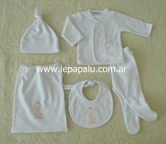 SET AJUAR BOLSITA 5 PIEZAS