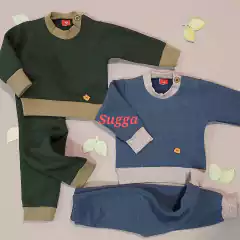 Conjunto Algodón Frizado