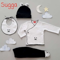 Set ajuar batita ranita y gorrito puro algodón en internet
