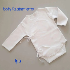 Body Kimono Recibimiento puro algodón