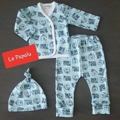 Conjunto 3 pzs PREMATURO puro algodón