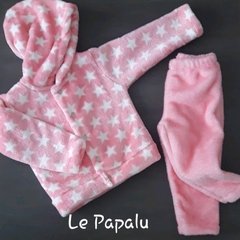 Conjunto en micropiel con capucha super calentito y suave en internet