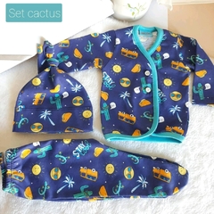 Ajuar estampado 3 piezas  - comprar online
