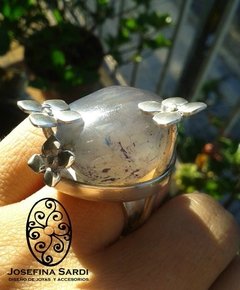 Anillos Enredadera con piedras naturales - tienda online