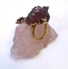 Imagen de Anillo Drusa de amatista , Coleccíon Atípica