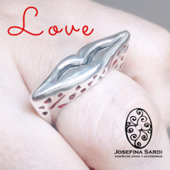 Anillo labios Love - comprar online