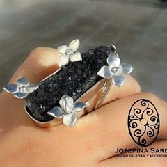 Anillos Enredadera con piedras naturales