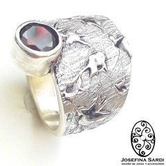 Anillo Texturas con cubic - comprar online