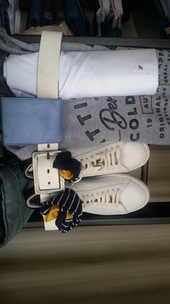 zapatillas de cuero blancas - URBANO  Buenos Aires