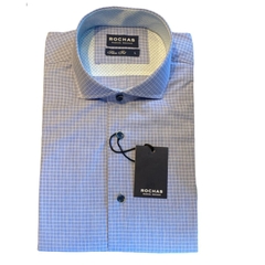 camisa entallada de hombre rochas