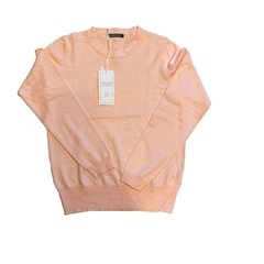 Sweater cuello redondo con botones en la espalda