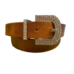 Cinturón de mujer con strass.