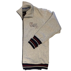 campera lisa Davor en gris melange en internet