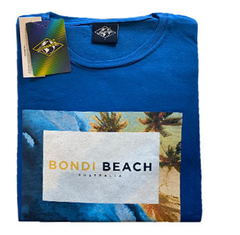 Remera estampada manga corta Kevingston
