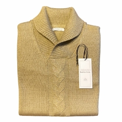 sweater trenzado de hombre