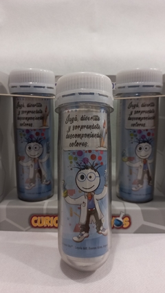 Experimentos con colores cromatografia y trompo - comprar online