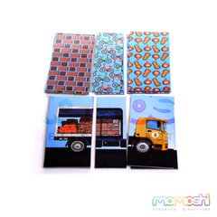 Puzzle de 8 Camiones para mezclar caja madera - comprar online