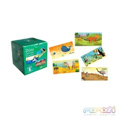 Juego de Asociacion y Memo crias animales - comprar online