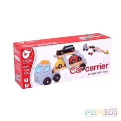 Camion Mosquito con 3 autitos en madera