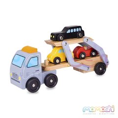 Camion Mosquito con 3 autitos en madera - comprar online