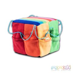 Cubo para Formas y Colores de Tela