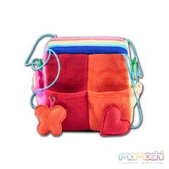 Cubo para Formas y Colores de Tela - MomoshiJuguetes