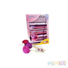 Telar en Madera con Lanas y accesorios