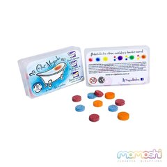 Pastillas para colorerar agua de bañera x18