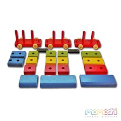 Tren para Armar de Madera - comprar online