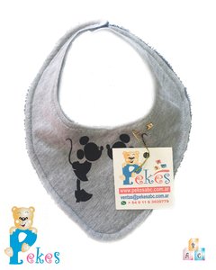 Babero bandana PEKESABC toalla reversible - comprar online