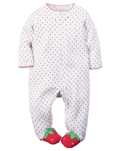 Talle: 6 Meses Carter's - Pijama Algodón Strawberry