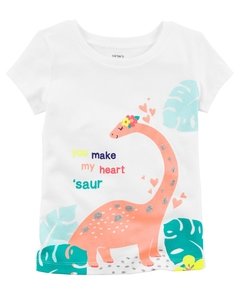Talle: 9 y 12 Meses Carter's - Remera Little Saur