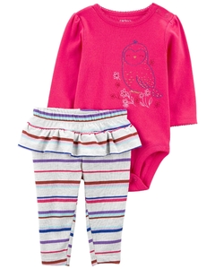 Talle: 3 Meses Carter's Set de 2 Piezas
