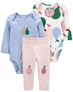 Talle: 12 y 18 Meses Carter's Set de 3 Piezas