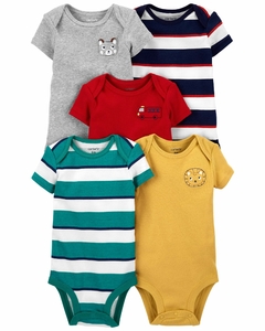 Talle: RN Carter's set de 5 Bodys