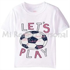 Remeras talle: 0 a 18. Podes Personalizarla!
