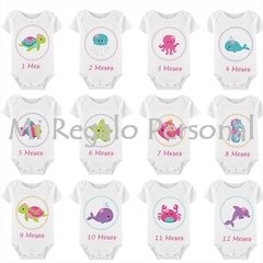 Bodys hasta 24 meses. Podes Personalizarlos! Incluye 12 Bodys