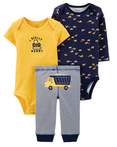 Talle: 24 Meses Carter's set de 3 piezas