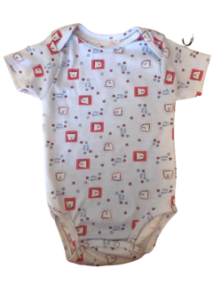 Talle: 6 a 18 Meses Body Ositos