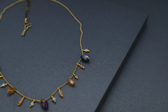 Art.2318 Collar Chantale gold ámbar. - comprar online