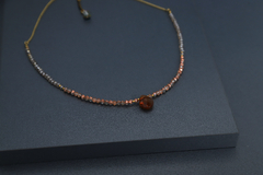 Imagen de Art.2321 Set de tres collares en combinación Colette gold ámbar. (copia)