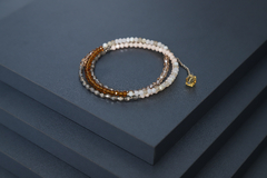 Art.2305 Collar/pulsera largo Colette silver ambar. en internet