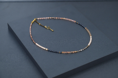 Art.2305 Collar/pulsera largo Colette gold nude.