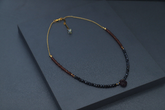 Art.2304 Collar corto combinado Colette vino.