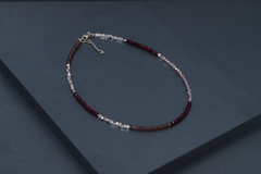 Art.2321 Set de tres collares en combinación Colette silver vino. en internet