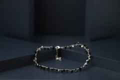 Art.2317 Gargantilla Chantale silver negra. - comprar online